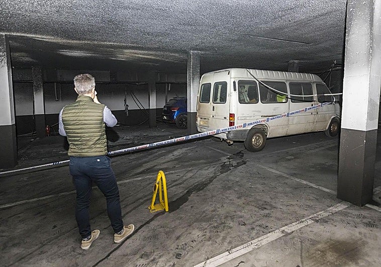 La Policía halla indicios de que el incendio del garaje de El Alisal fue provocado